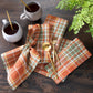 Hawley Plaid Harvest Napkins, Set of 8