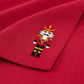 Holiday Embroidered Cotton Napkins, Set of 4