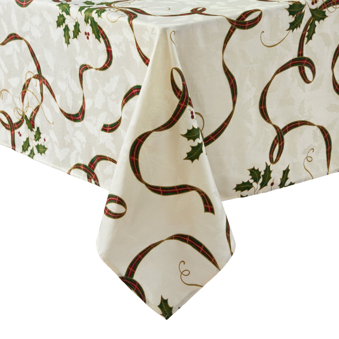 Lenox Holiday Nouveau Ribbon Tablecloth