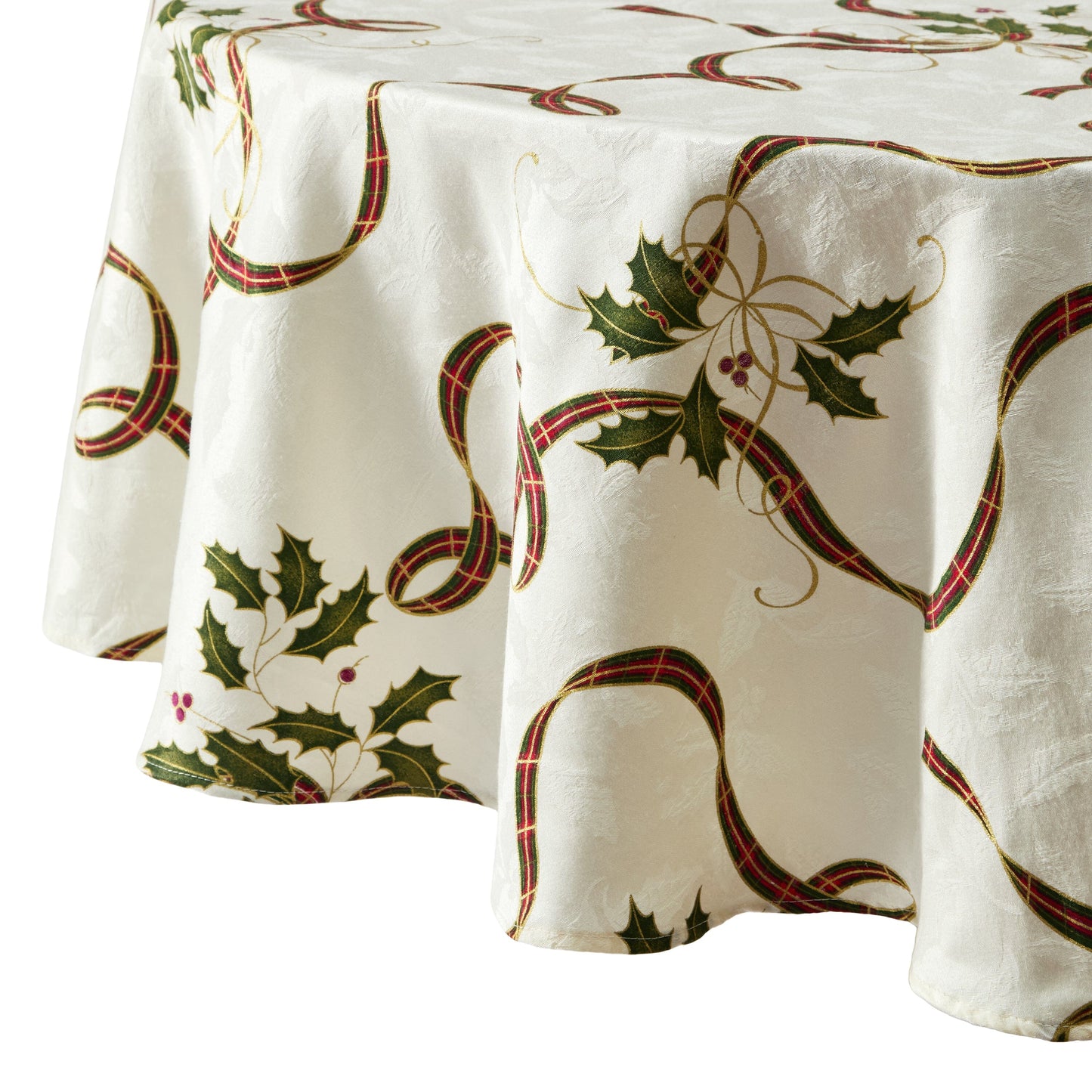 Lenox Holiday Nouveau Ribbon Tablecloth