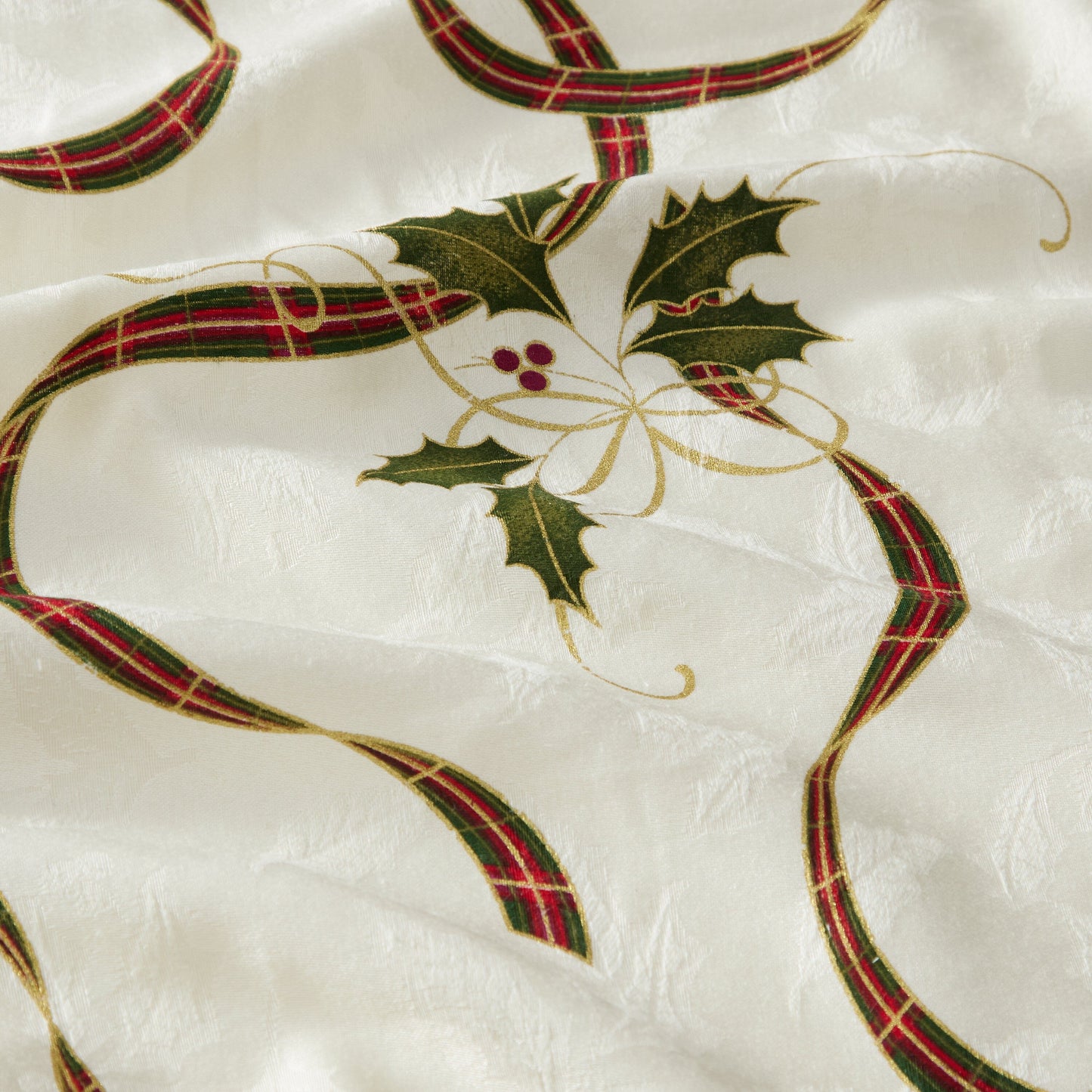 Lenox Holiday Nouveau Ribbon Tablecloth
