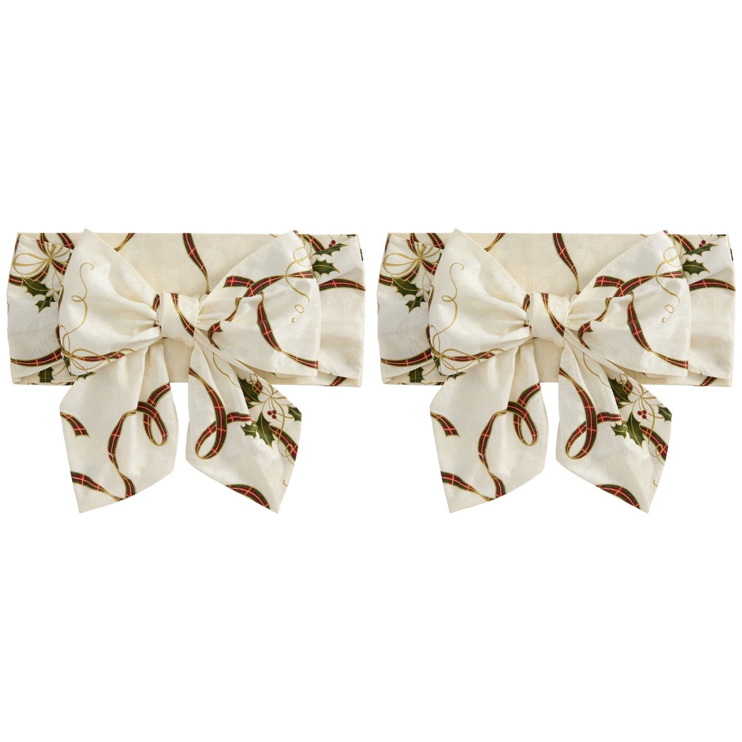 Lenox Holiday Nouveau Chair Bow, Set of 2