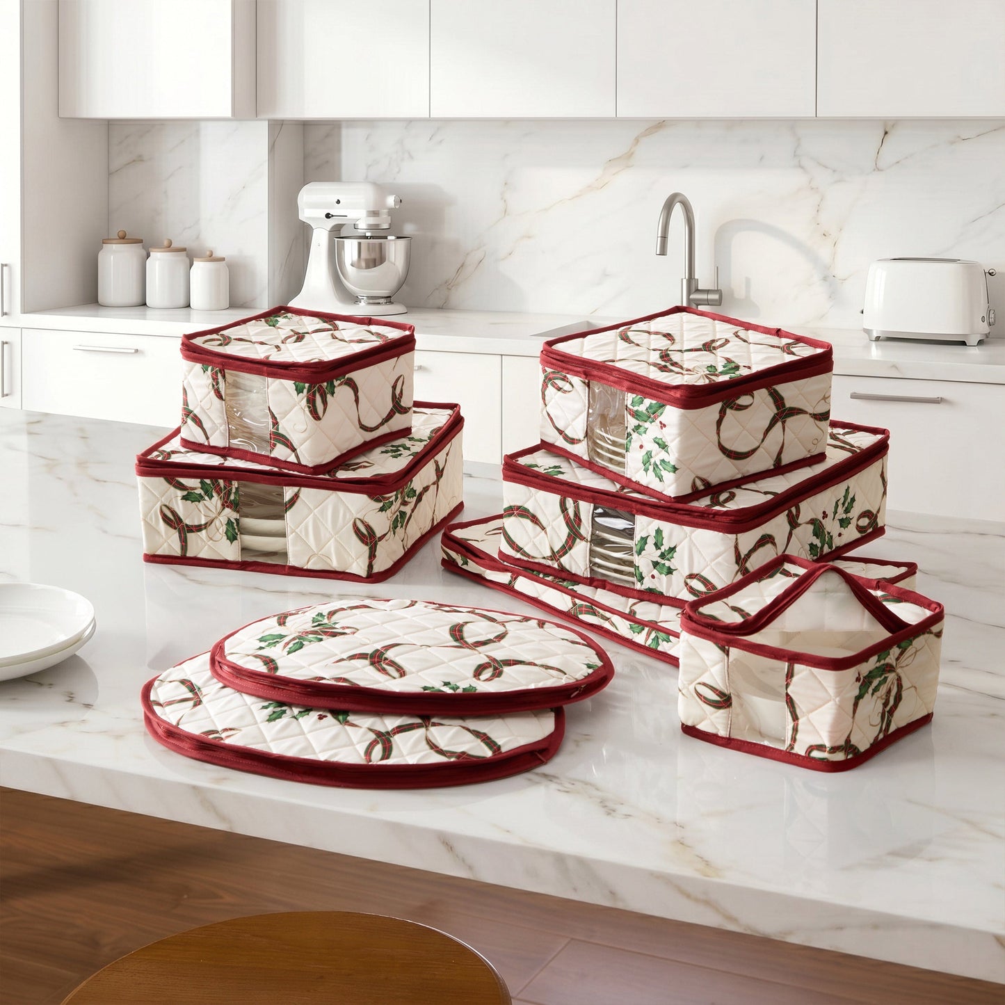 Lenox Holiday Nouveau Dinnerware 8 Piece Storage Set