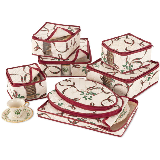 Lenox Holiday Nouveau Dinnerware 8 Piece Storage Set