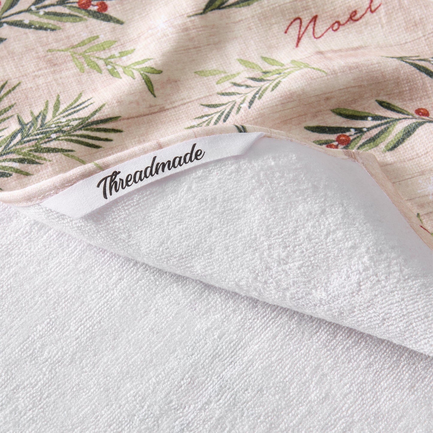 Holiday Tree Trimmings Kitchen Towels, Set of 4