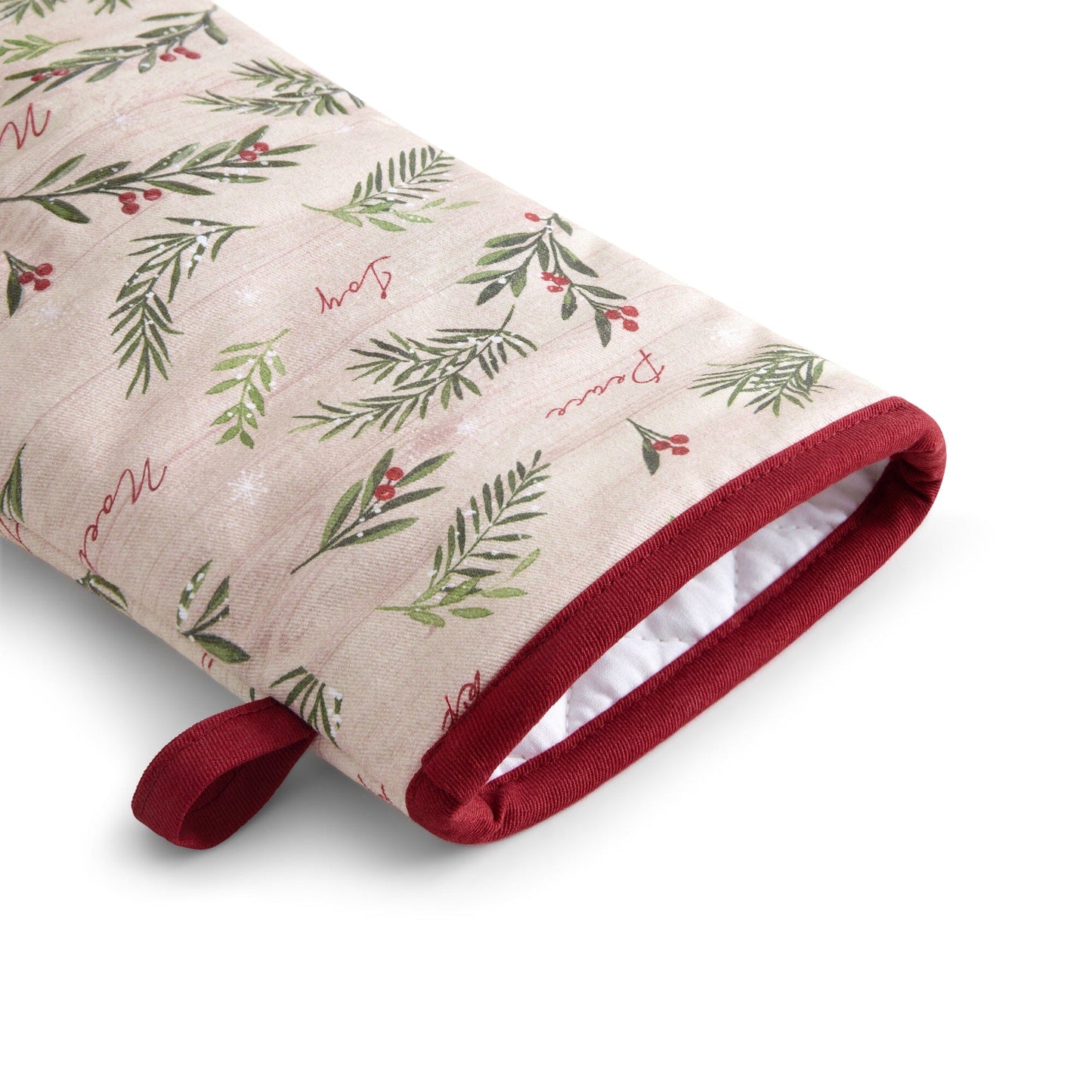Holiday Tree Trimmings Oven Mitts, Set of 2