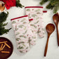 Holiday Tree Trimmings Oven Mitts, Set of 2
