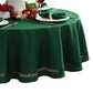 Holly Scroll Laser Cut Tablecloth