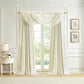 Lenox Imperial Faux Silk Window Curtain