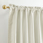 Lenox Imperial Faux Silk Window Curtain