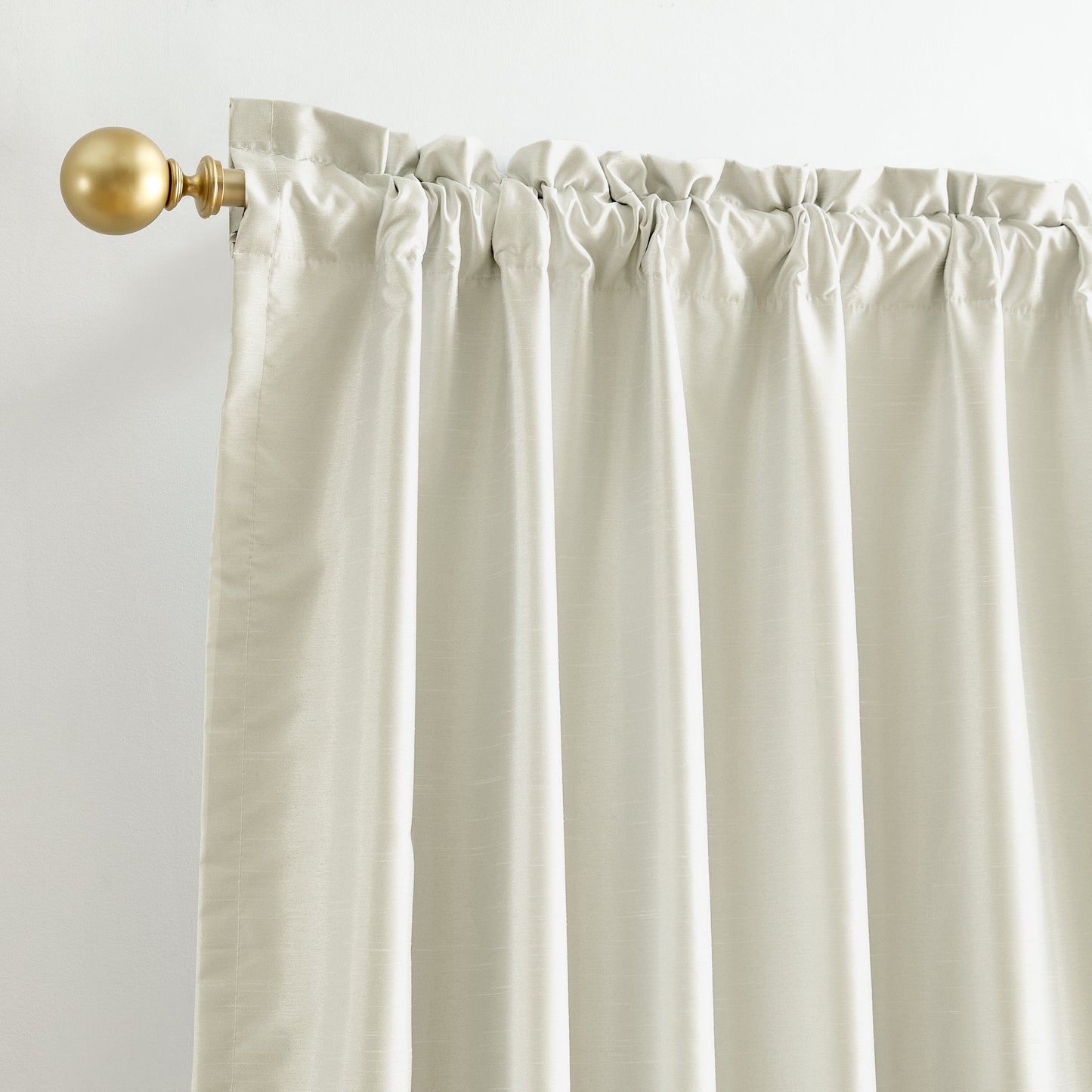 Lenox Imperial Faux Silk Window Curtain