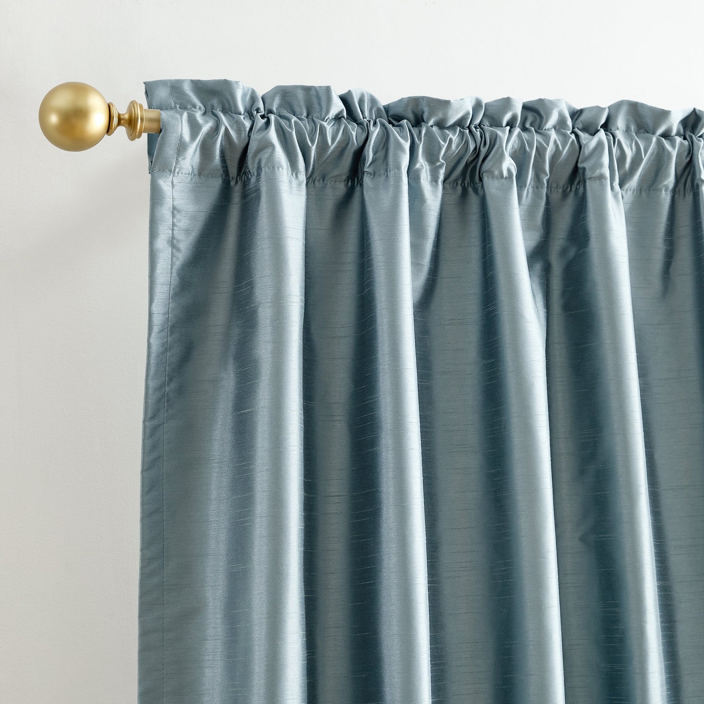 Lenox Imperial Faux Silk Window Curtain