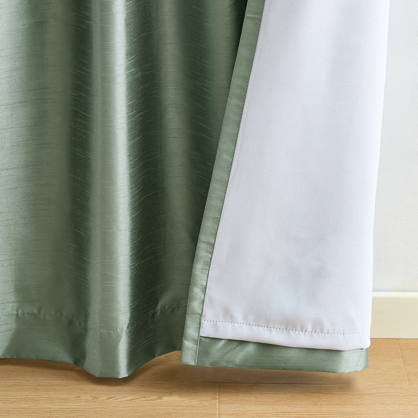 Lenox Imperial Faux Silk Window Curtain
