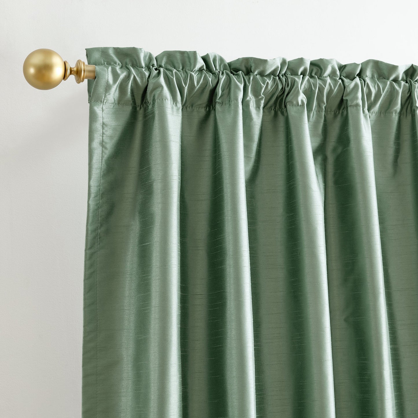 Lenox Imperial Faux Silk Window Curtain