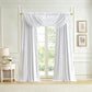 Lenox Imperial Faux Silk Window Curtain