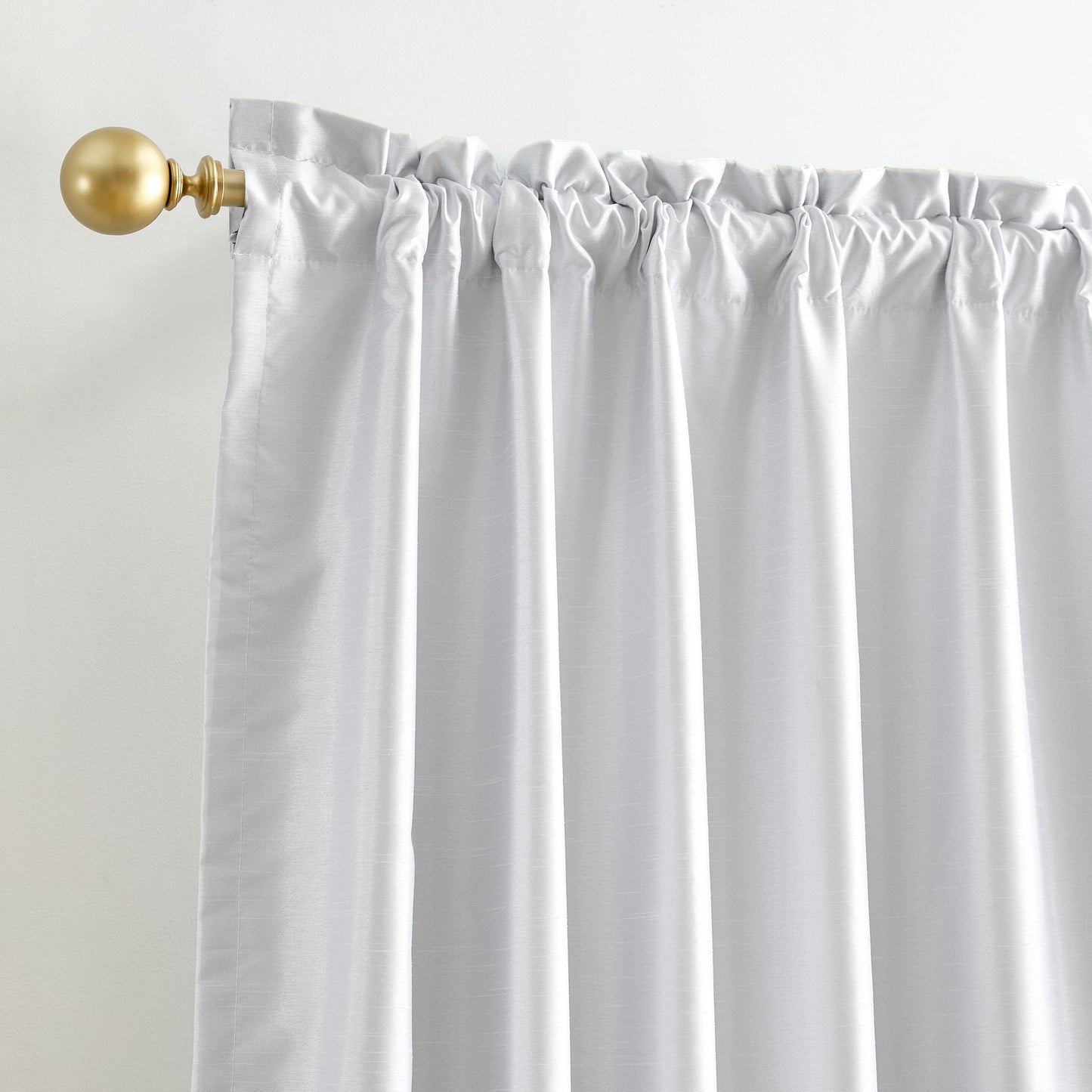 Lenox Imperial Faux Silk Window Curtain