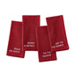 Joyful Sentiment Christmas/Holiday Embroidered Napkins, Set of 4
