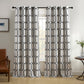 Kaiden Geometric Room Darkening Window Curtain