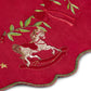 Villeroy & Boch Keepsake Ornaments Velvet Embroidered Round Placemats, Set of 4