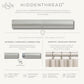 Lenox Milano 1” Single Curtain Rod with Crystal Teardrop Finial Design