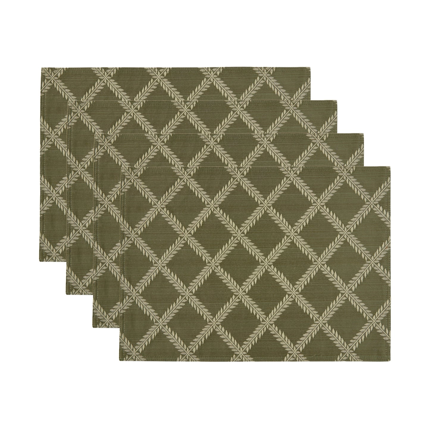 Lenox Laurel Leaf Reversible Placemats, Set of 4