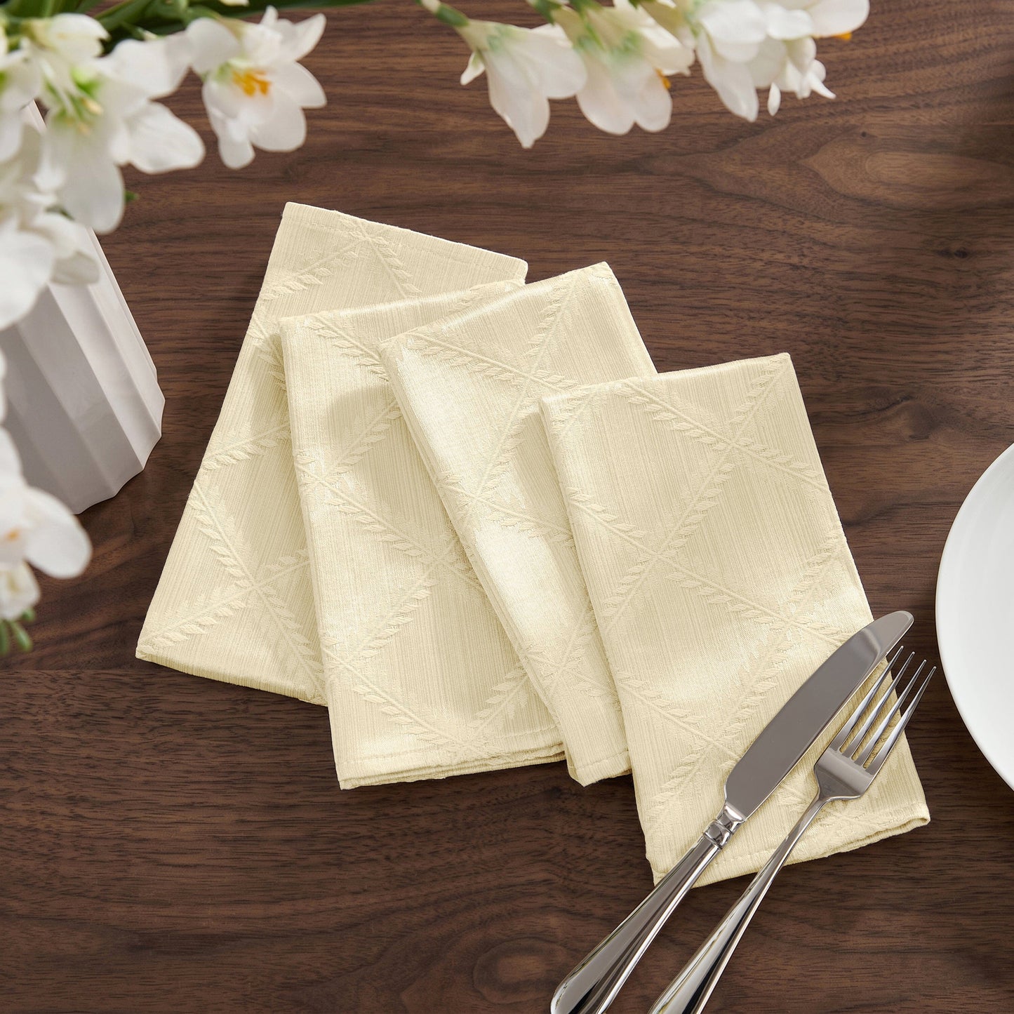 Lenox Laurel Leaf Napkins, Set of 4