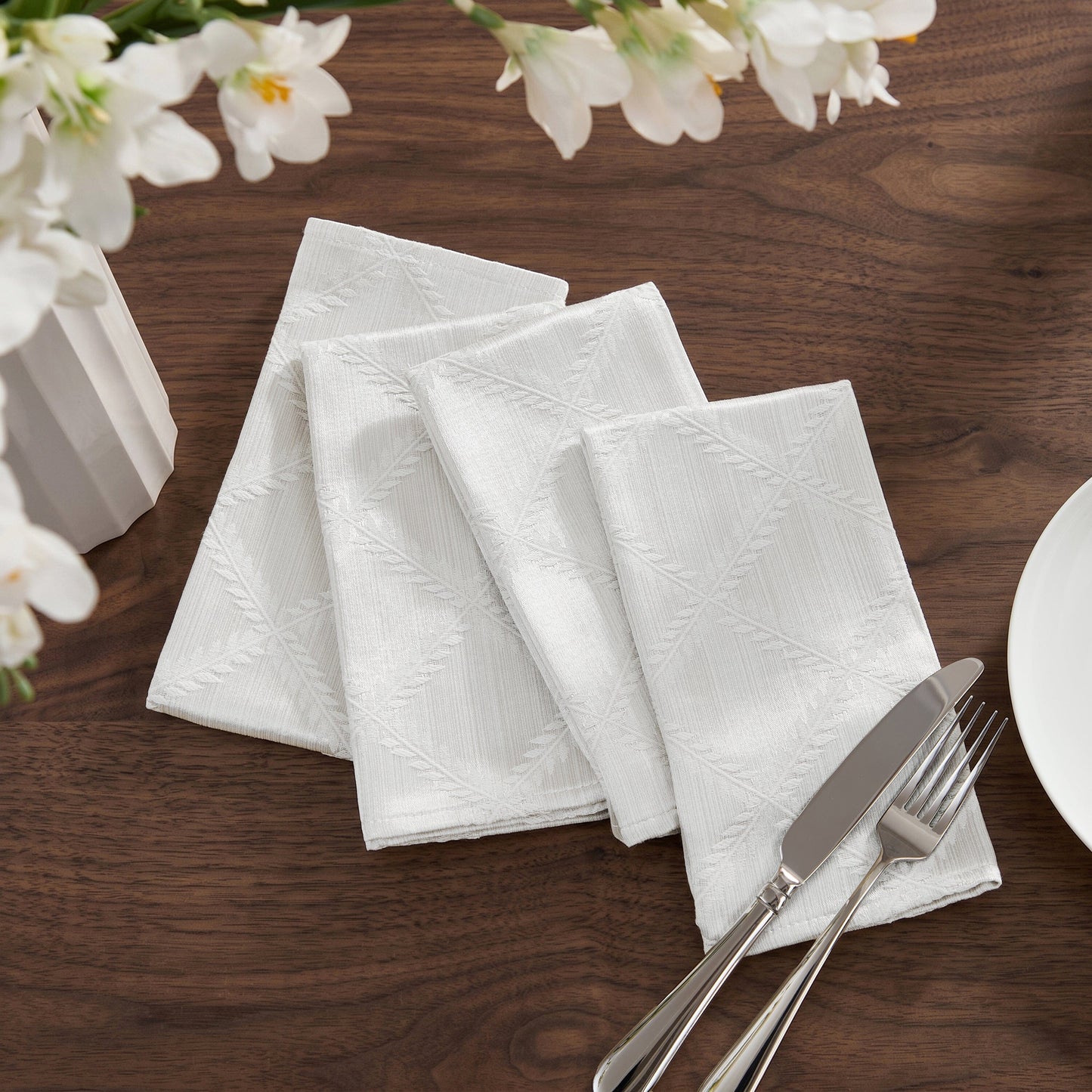 Lenox Laurel Leaf Napkins, Set of 4