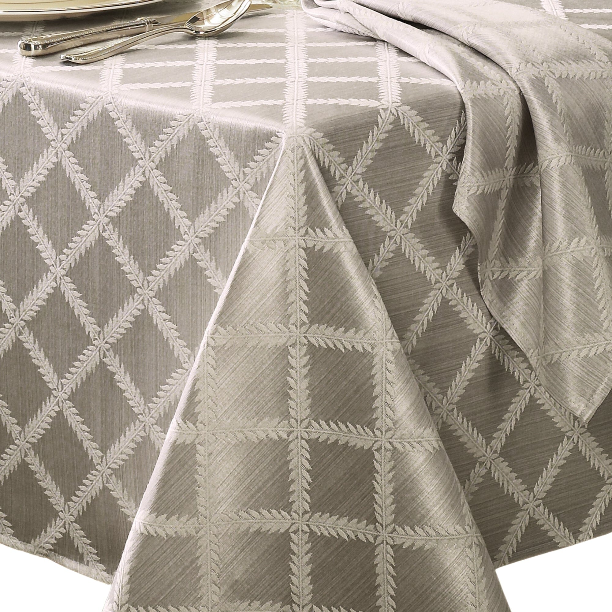 Lenox Laurel Leaf Oblong Tablecloth - Thumbnail 3