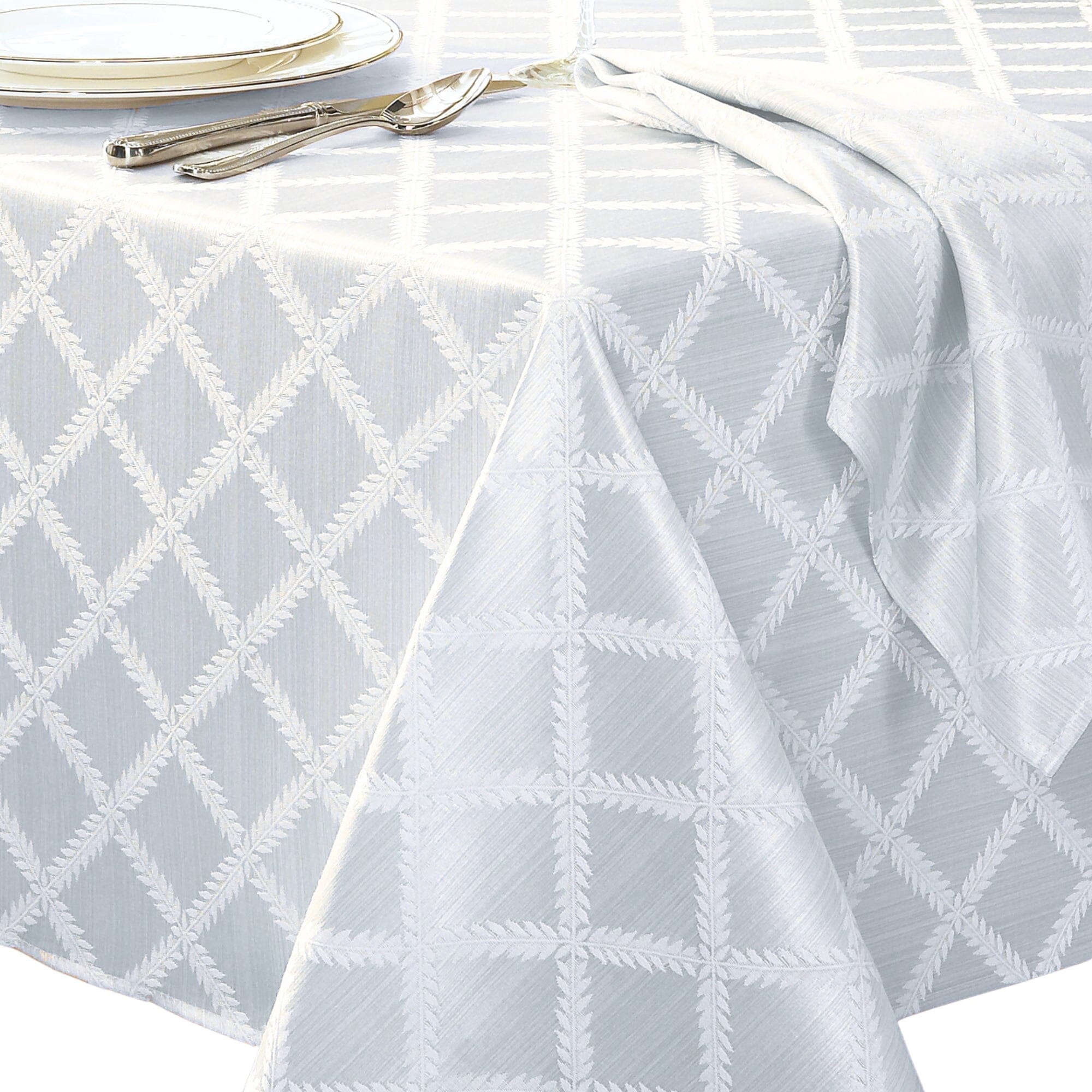 Lenox Laurel Leaf Oblong Tablecloth - Thumbnail 5