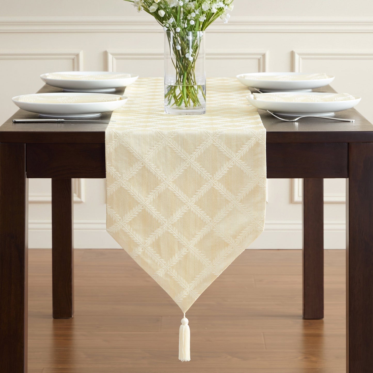 Lenox Laurel Leaf Reversible Runner