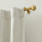 Lenox Manor 1” Single Curtain Rod with Rounded Globe Finial Design