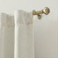 Lenox Manor 1” Single Curtain Rod with Rounded Globe Finial Design