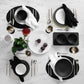 Villeroy &amp; Boch Manufacture Rock - Manteles individuales reversibles, ovalados, de piel sintética, juego de 4