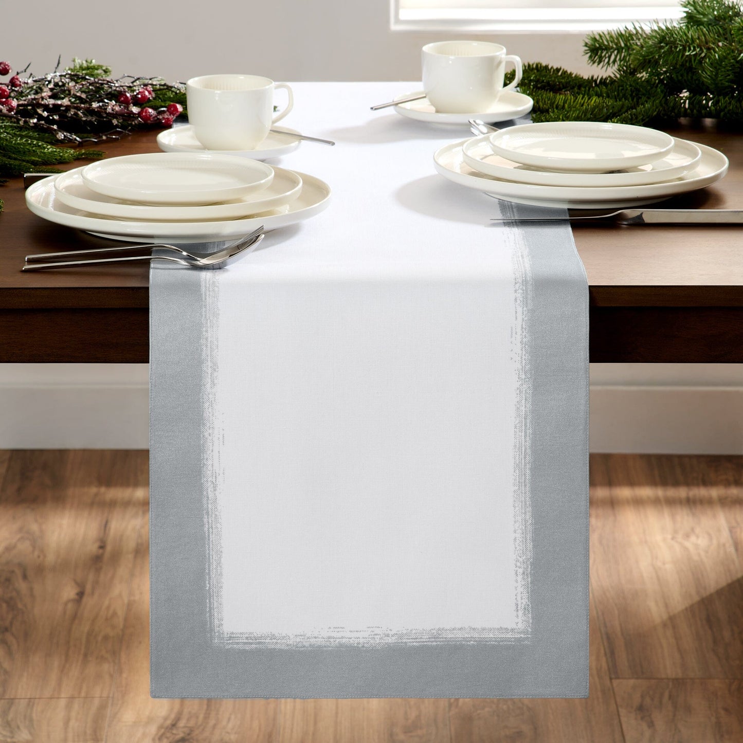 Villeroy & Boch Metallic Brushstroke Table Runner