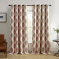 Navara Medallion Room Darkening Window Curtain