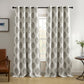 Navara Medallion Room Darkening Window Curtain