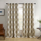 Navara Medallion Room Darkening Window Curtain