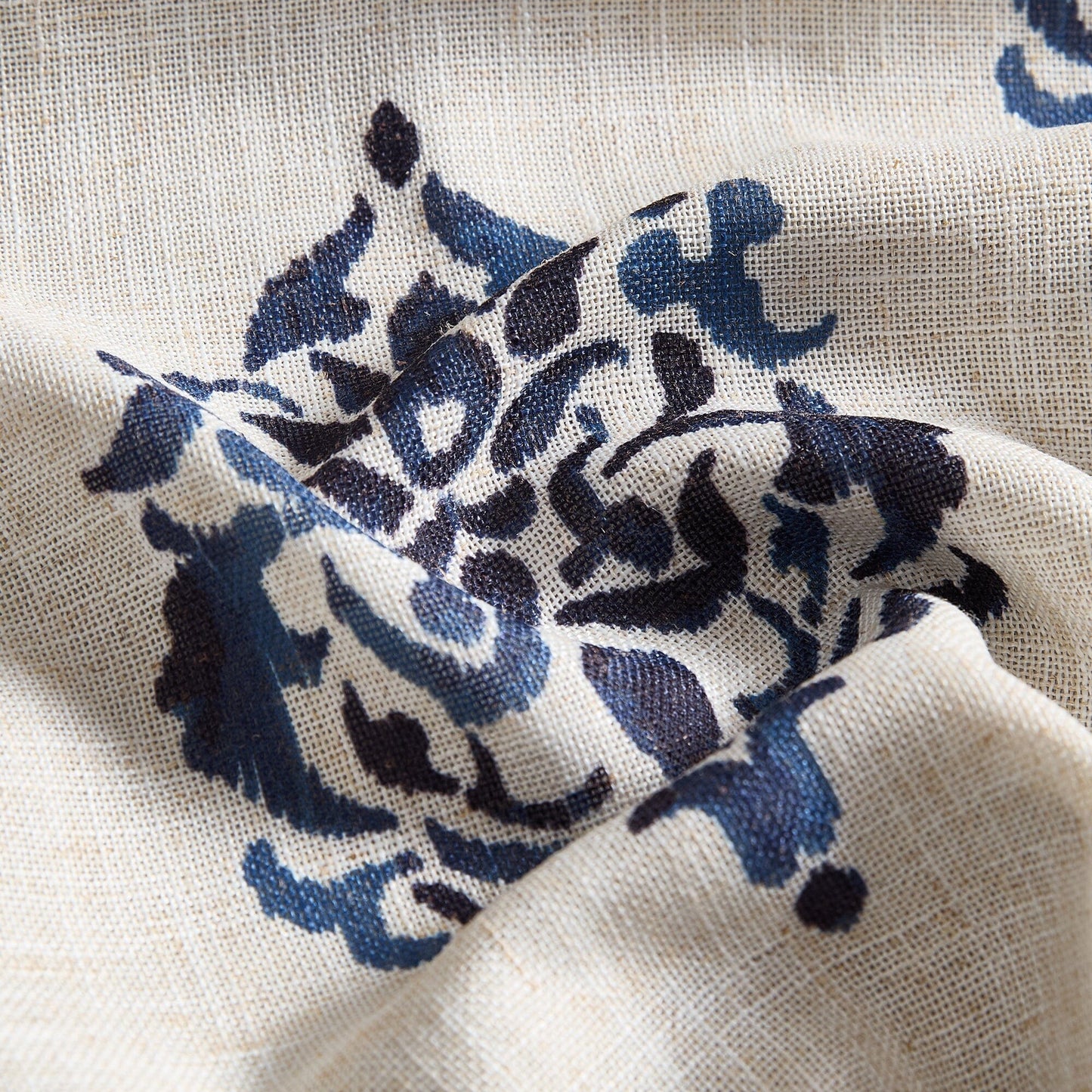 Navara Medallion Room Darkening Window Curtain