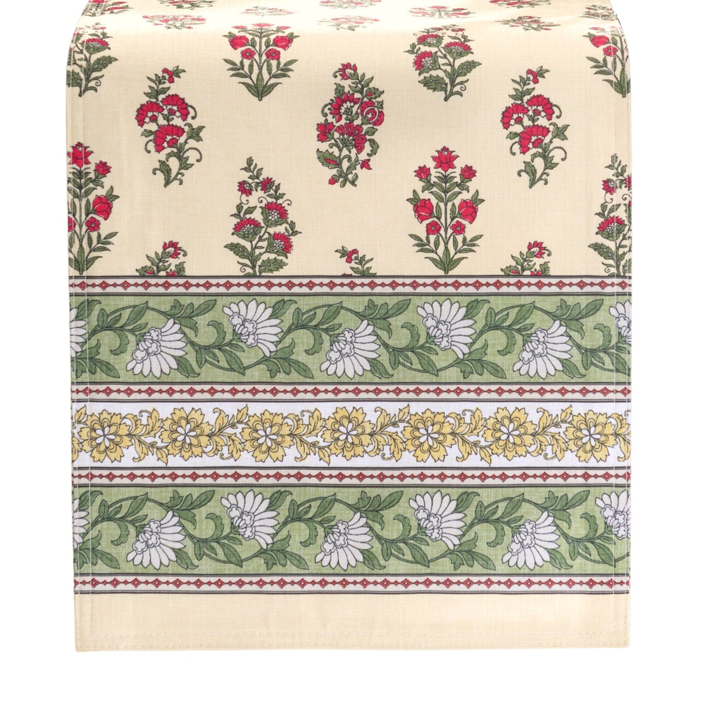 Nomad Harvest Block Print Table Runner