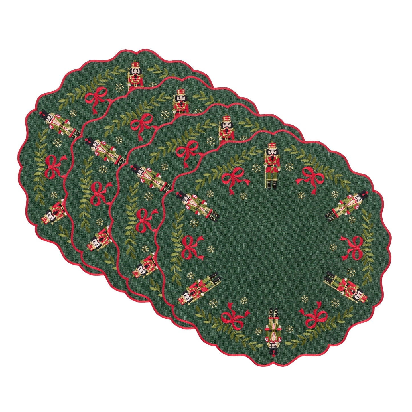 Villeroy & Boch Nutcracker Noel Round Placemats, Set of 4