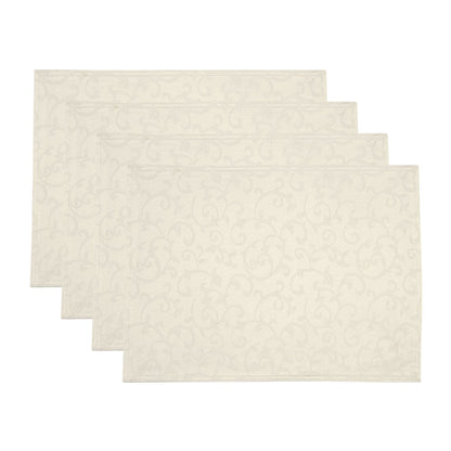 Lenox Opal Innocence Reversible Placemats, Set of 4