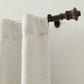 Lenox Palazzo 1” Single Curtain Rod with Fluted Bell Shaped Finial Design