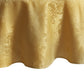 Poinsettia Elegance Jacquard Tablecloth