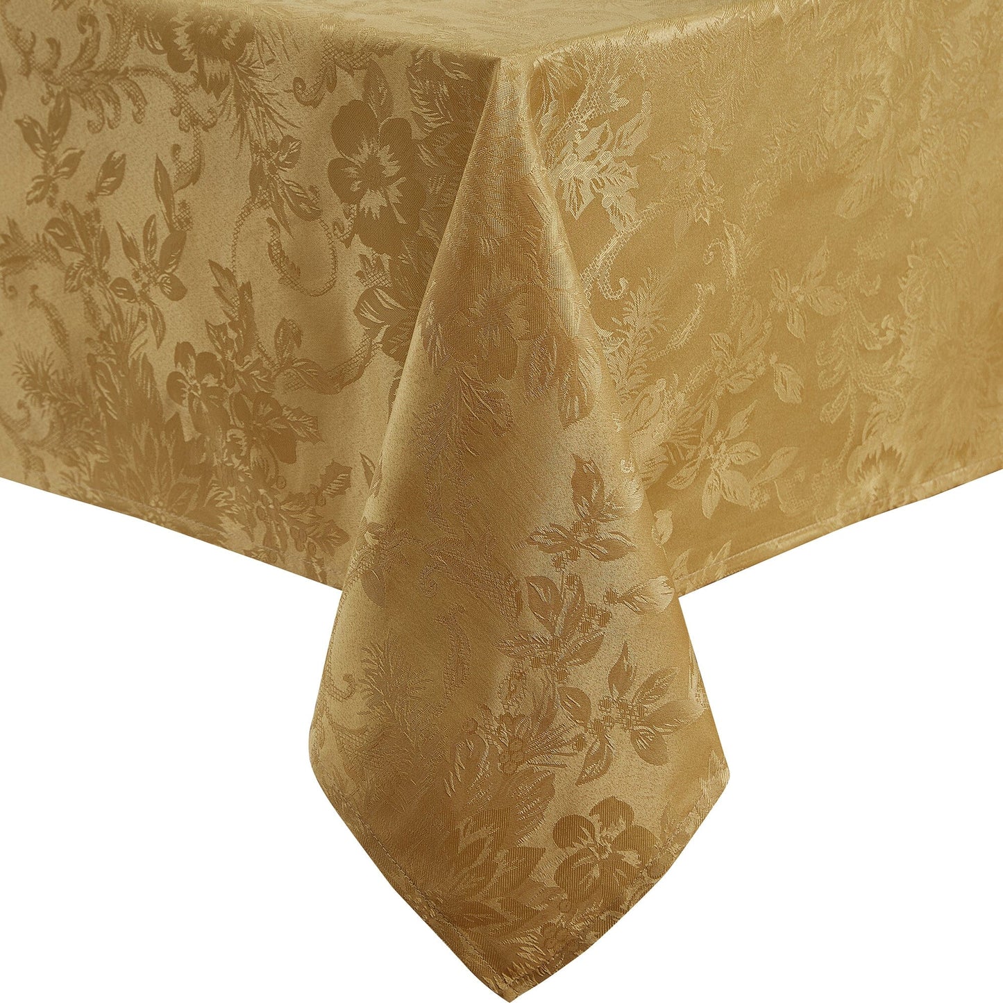 Poinsettia Elegance Jacquard Tablecloth