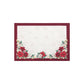 Poinsettia Garlands Engineered Placemats, Set of 4