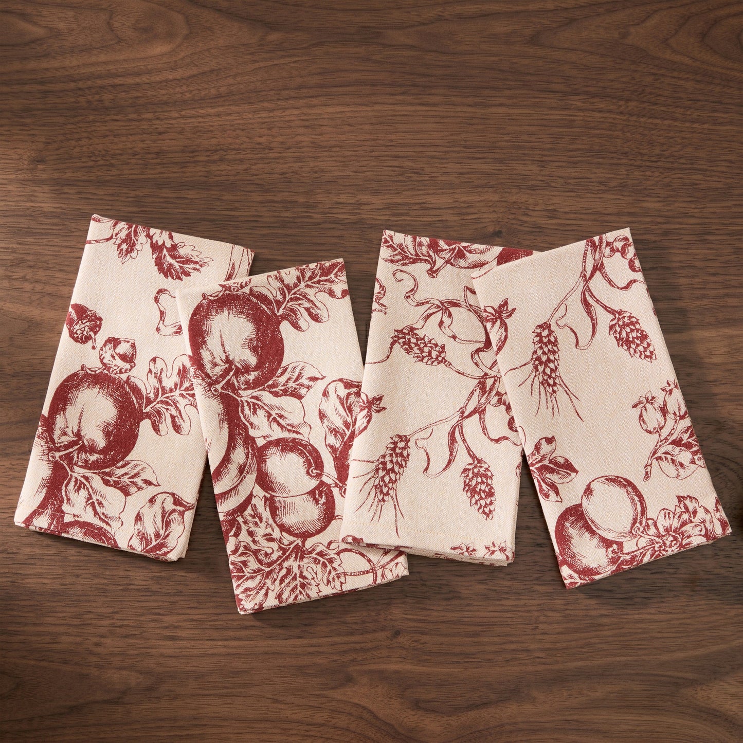 Lenox Pumpkin Toile Napkins, Set of 4