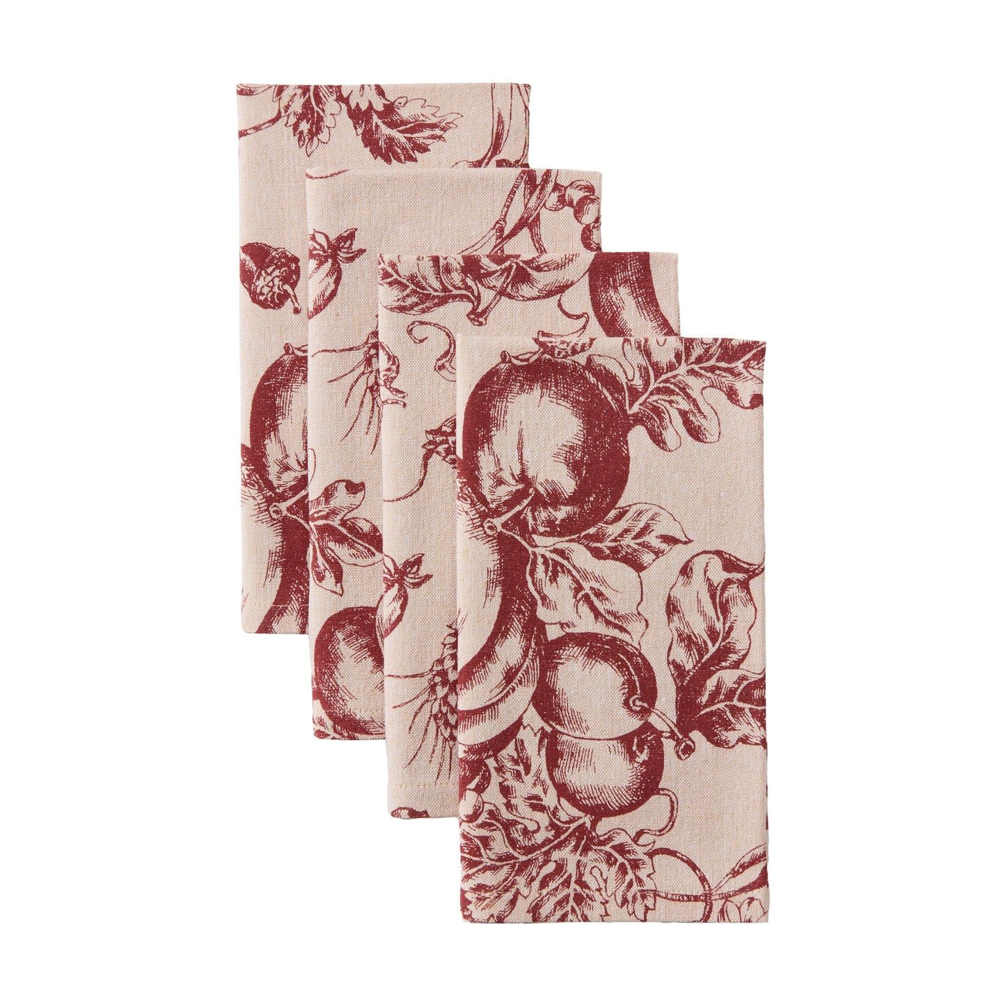 Lenox Pumpkin Toile Napkins, Set of 4