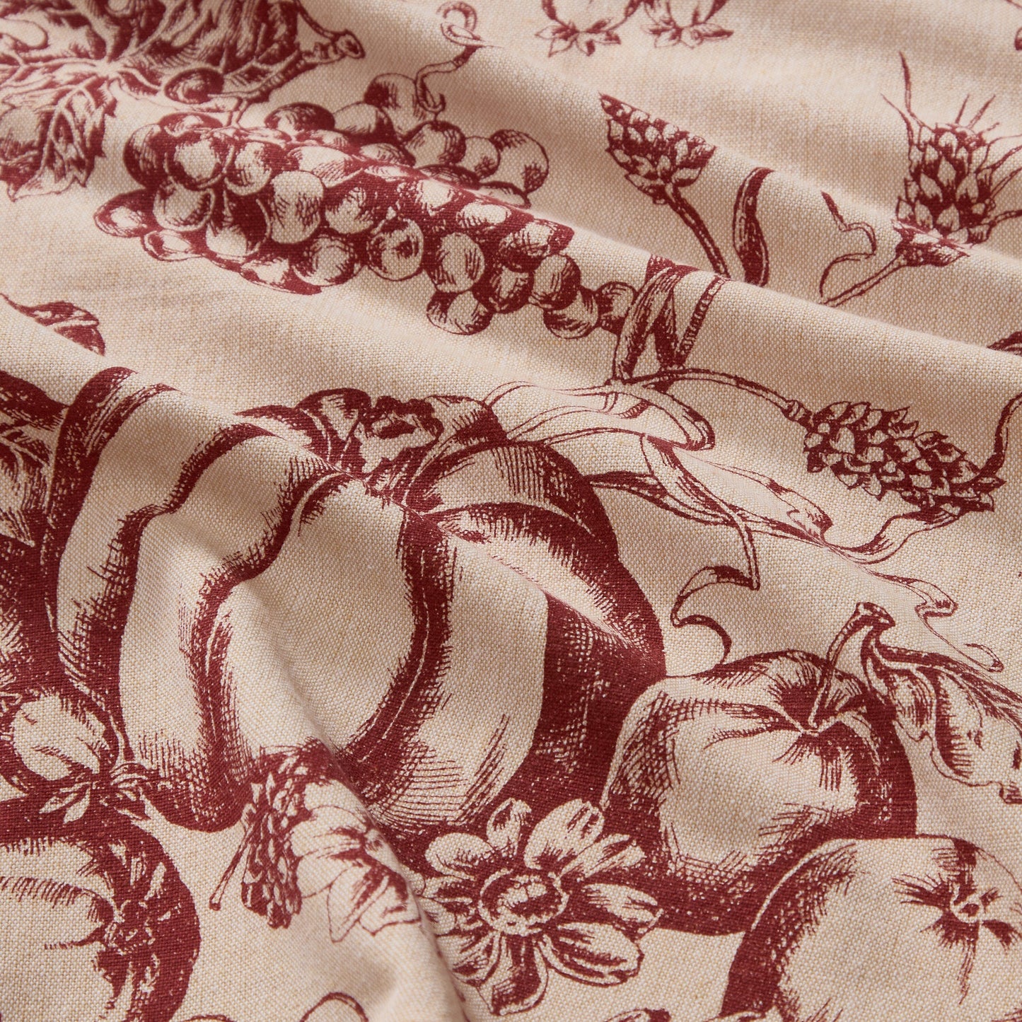 Lenox Pumpkin Toile Tablecloth