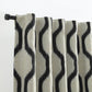 Renzo Rod Pocket Back Tab Window Curtain