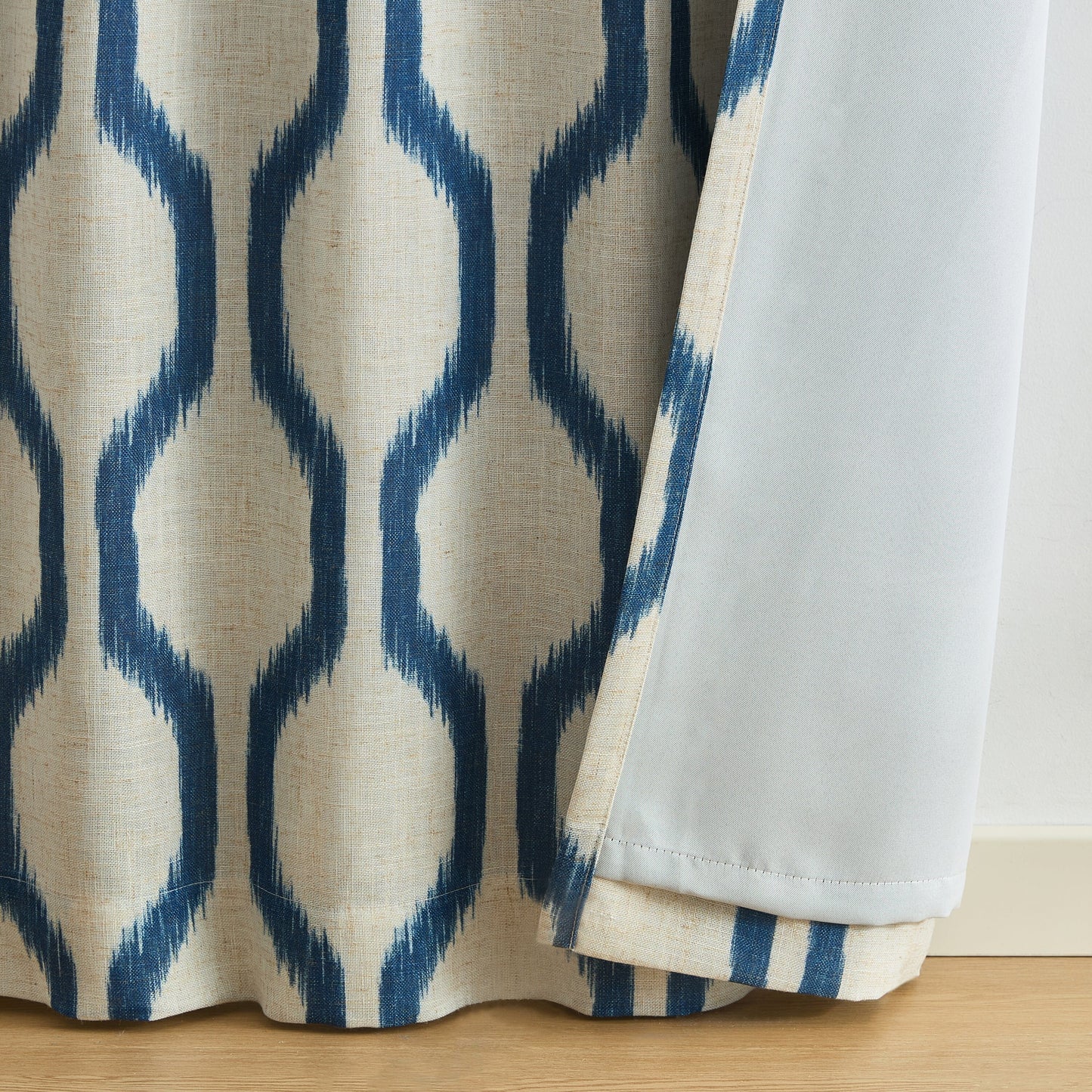 Renzo Rod Pocket Back Tab Window Curtain